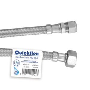 Σπιράλ INOX QUICKFLEX Θ3⁄8"-Θ1⁄2"